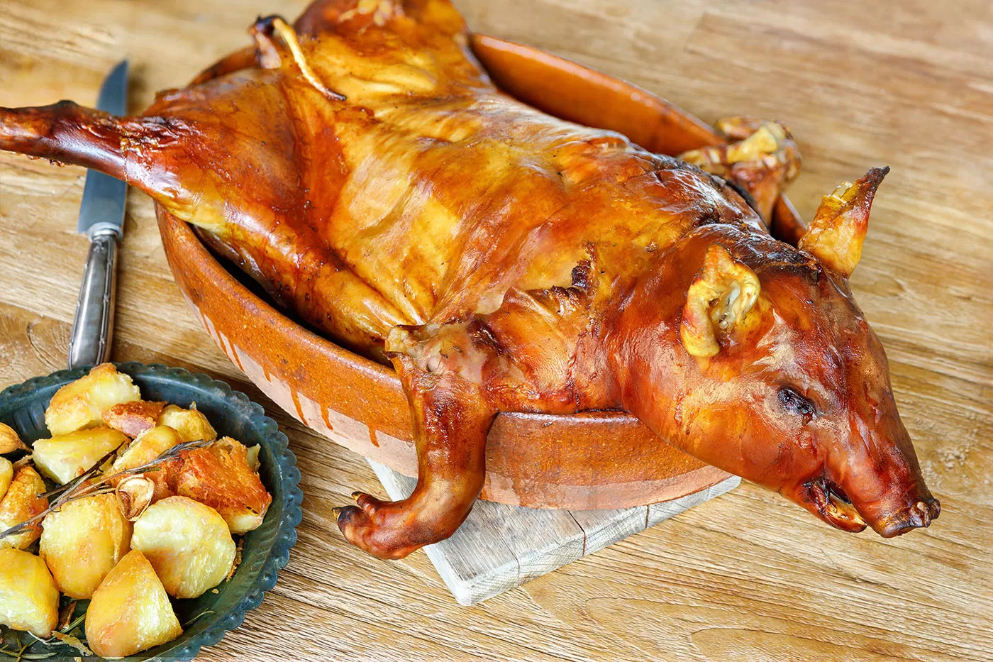 Image of roasted suckling pig